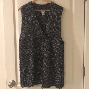 Chico’s sleeveless sweater size 2